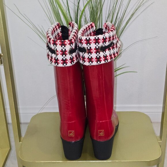 Sperry Wedge Heel Rain Boots - Picture 7 of 12